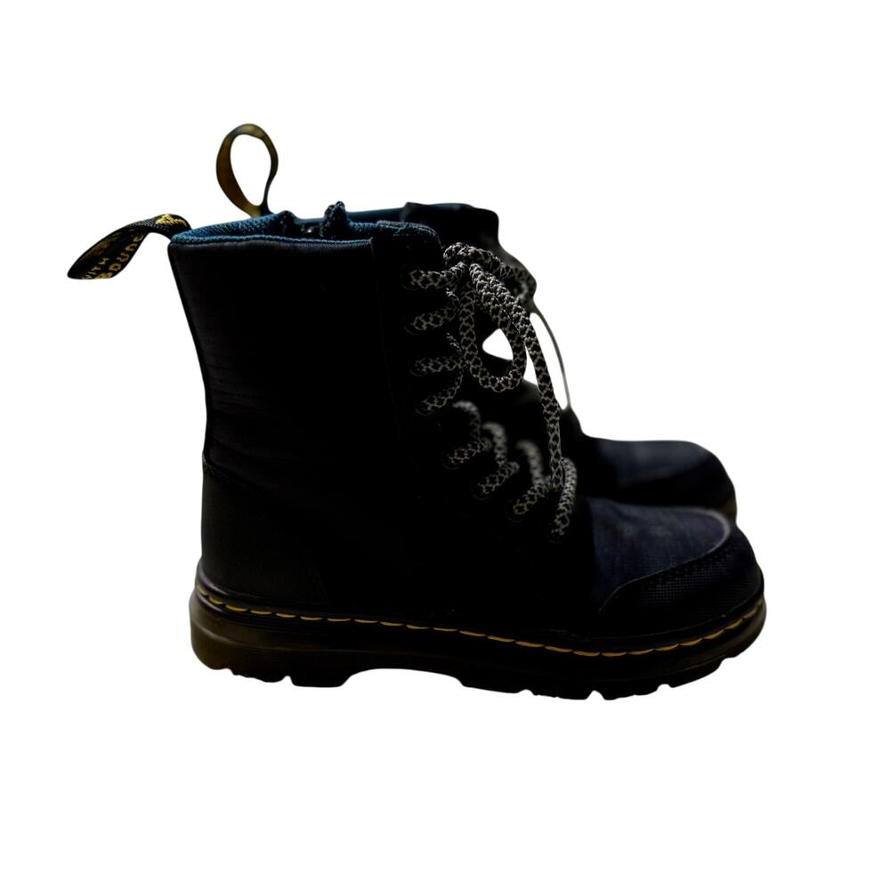 Dr. Martens 1460 Smooth Leather Combat Boots – Black – Style 26628001 - Size 12